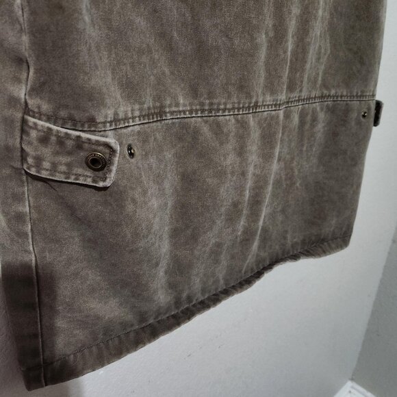 The Vermont Barn Coat Vest Mens Large Brown Fleece Lined Workwear VT-75553 - Picture 5 of 16